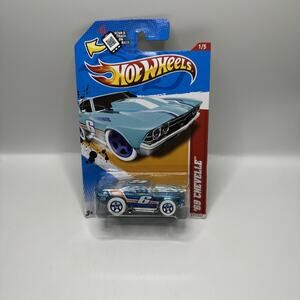 2012 Hot Wheels '69 Chevelle 1/5 Thrill Racers Ice'12 NEW + FAST SHIPPING